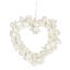 Picture of 6 Inch Clamshell Hanging Heart Decoration