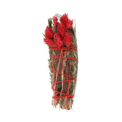 Picture of 6in Ritual Wand Smudge Stick with Rosemary and Yerba Santa Sage