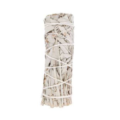 Picture of 10cm Small White Sage Smudge Stick Wand