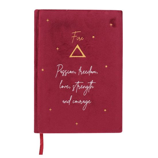 Picture of Fire Element Velvet A5 Notebook