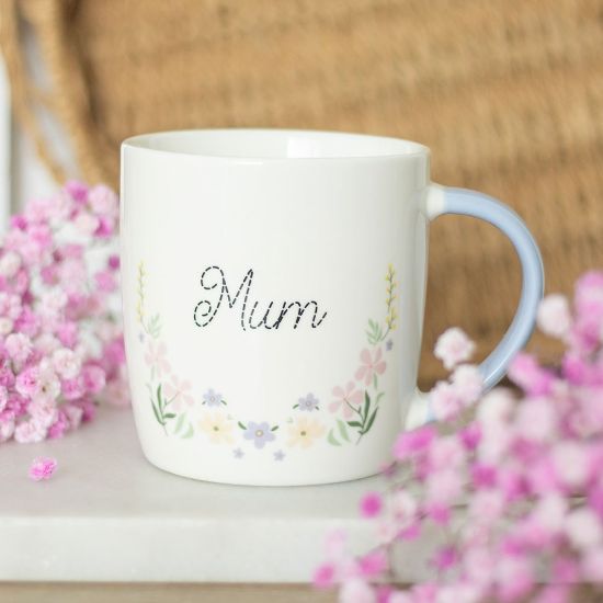 Picture of Mum Pastel Floral Mug