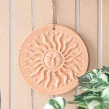 Picture of Terracotta Sun Plaque