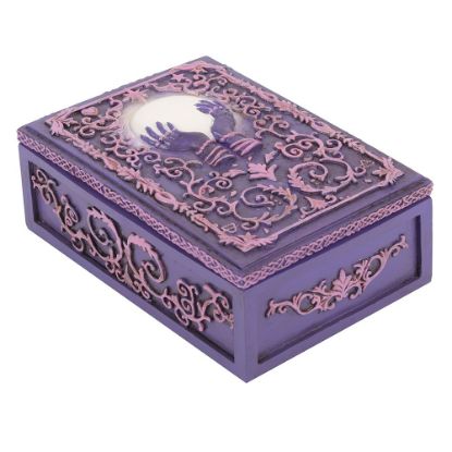 Picture of Mystical Crystal Ball Resin Storage Box