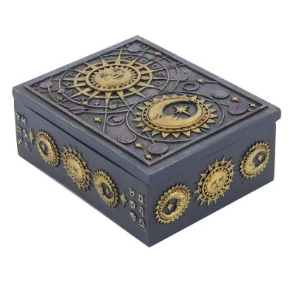 Picture of Sun and Moon Resin Storage Box