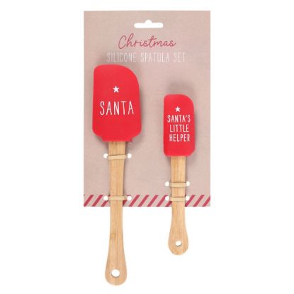 Picture of Santa's Helper Silicone Spatula Set