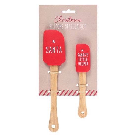 Picture of Santa's Helper Silicone Spatula Set