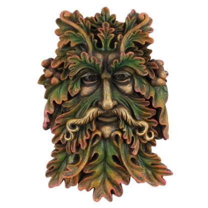 Picture of Green Man Face Plaque