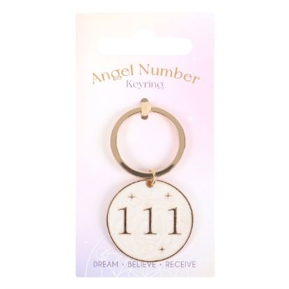 Picture of 111 Angel Number Keyring