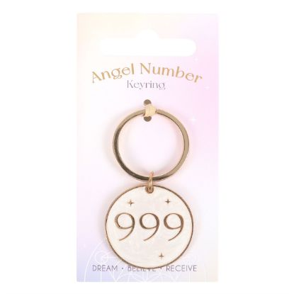 Picture of 999 Angel Number Keyring