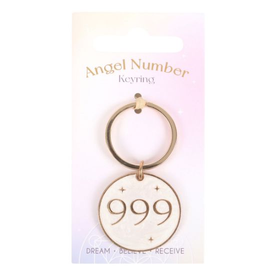 Picture of 999 Angel Number Keyring