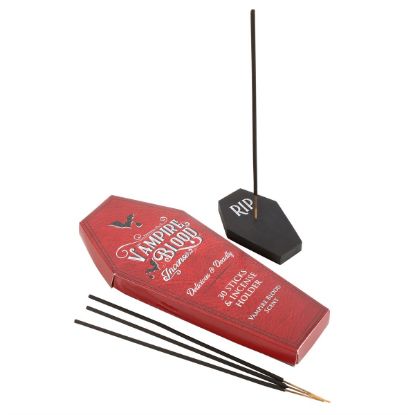 Picture of Vampire Blood Incense Sticks and Coffin Holder