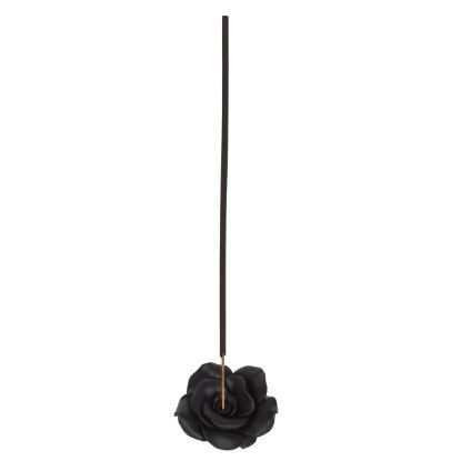 Picture of Black Rose Resin Incense Stick Holder