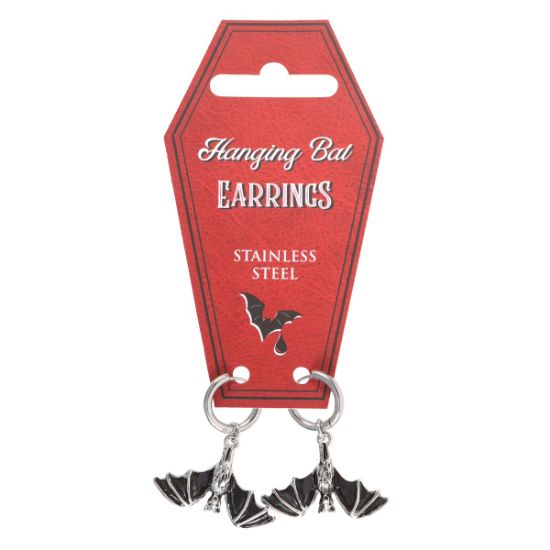 Picture of Hanging Bat Earrings