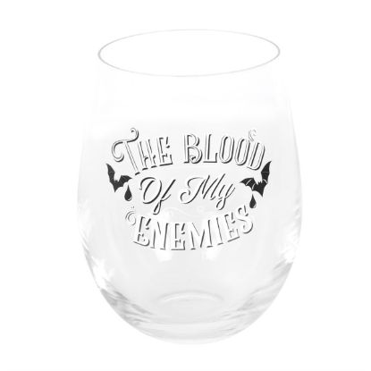 Picture of Blood Of My Enemies Stemless Wine Glass