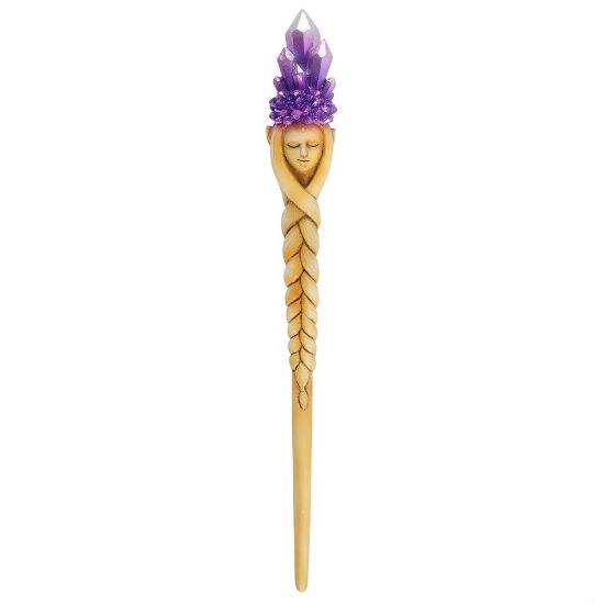 Picture of Purple Crystal Goddess Wand