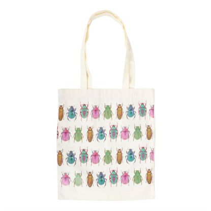 Picture of Beetle Print Polycotton Tote Bag