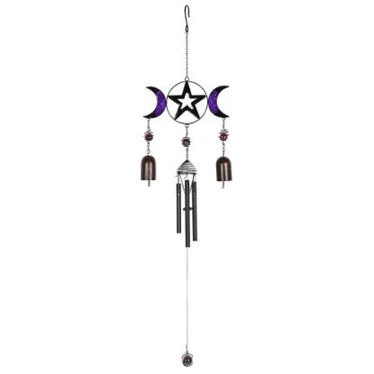 Picture of Triple Moon Windchime with Bells