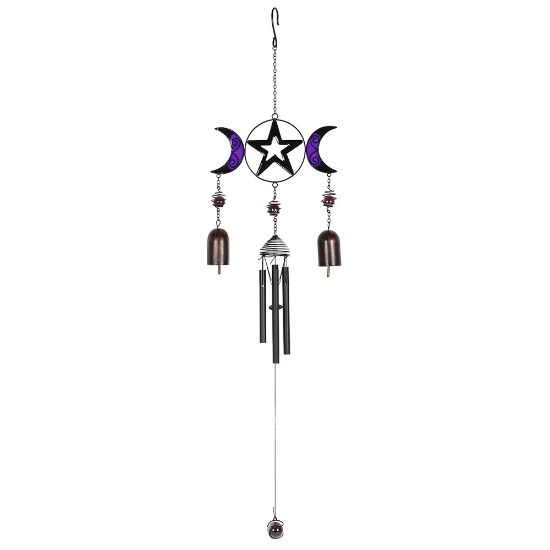 Picture of Triple Moon Windchime with Bells