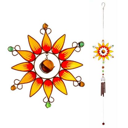 Picture of Orange Sunflower Windchime