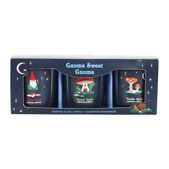 Picture of Gnome Sweet Gnome Candle Trio