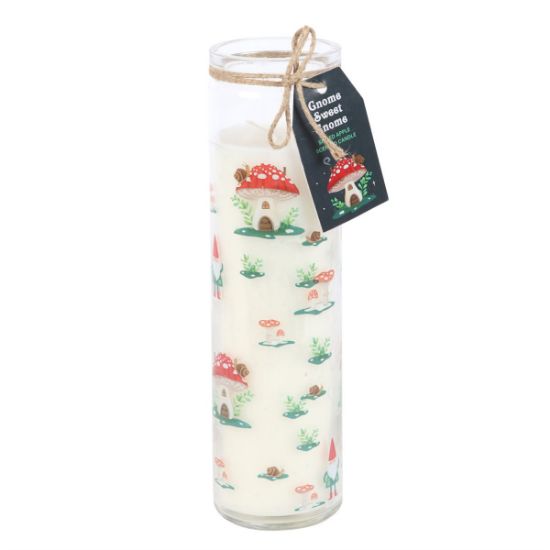 Picture of Gnome Sweet Gnome Spiced Apple Tube Candle