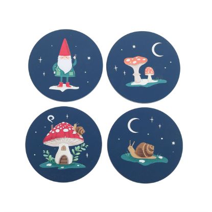 Picture of Gnome Sweet Gnome Coaster Set