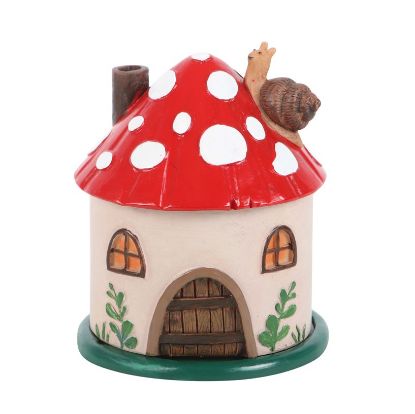 Picture of Mushroom House Resin Incense Cone Burner