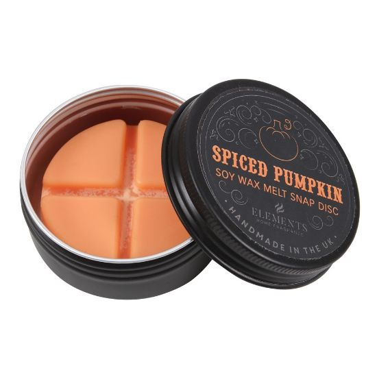 Picture of Spiced Pumpkin Soy Wax Snap Disc