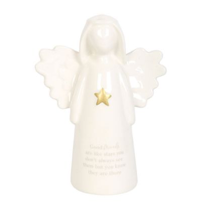 Picture of Good Friends Sentiment Angel Ornament 