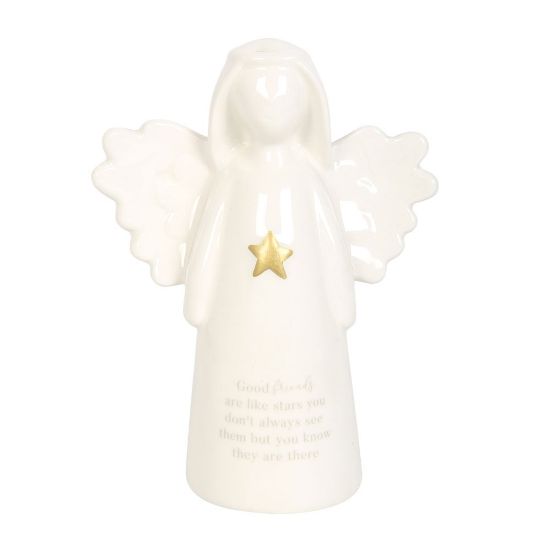 Picture of Good Friends Sentiment Angel Ornament 