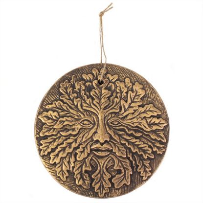 Picture of Bronze Terracotta Green Man Plaque