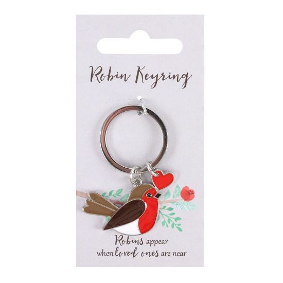 Picture of Garden Robin Keyring