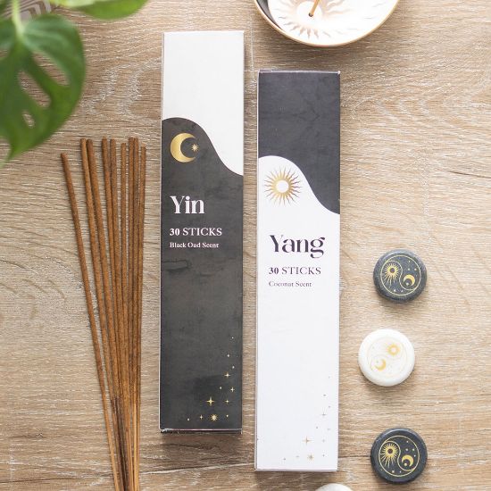 Picture of Set of 2 Yin Yang Incense Stick Packs