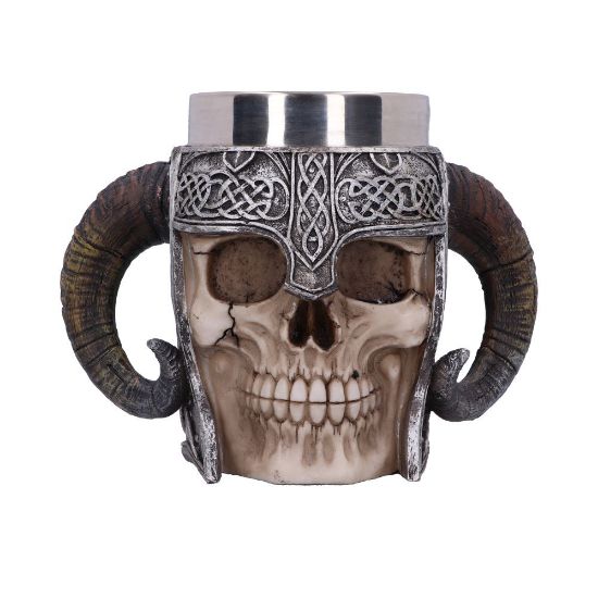 Picture of Viking Skull Tankard 19cm