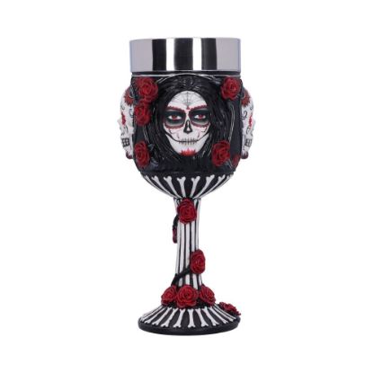 Picture of Sugar Skull Goblet 19.5cm (JR)