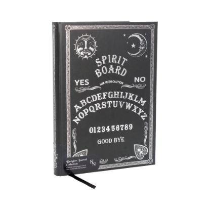 Picture of Embossed Journal Black and White Spirit Board 17cm