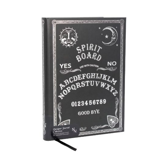 Picture of Embossed Journal Black and White Spirit Board 17cm
