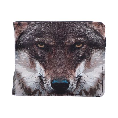 Picture of Wallet - Portrait of a Wolf 11cm