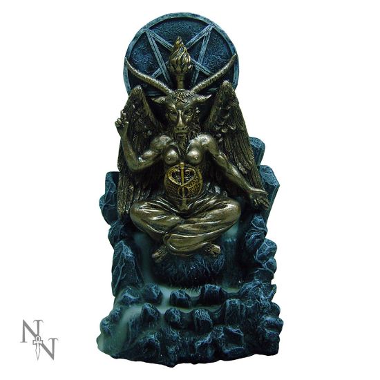 Picture of Baphomet Backflow Incense Burner 18cm