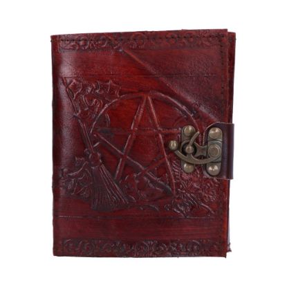 Picture of Pentagram Leather Emboss Journal+Lock(SIW)