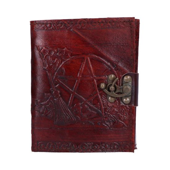 Picture of Pentagram Leather Emboss Journal+Lock(SIW)