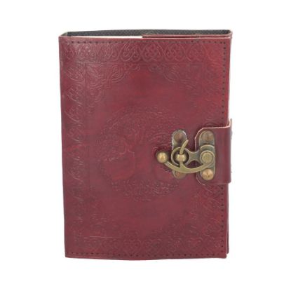 Picture of Tree Of Life Leather Journal w/lock 13 x 18cm