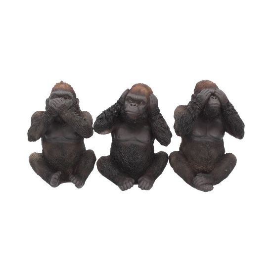 Picture of Three Wise Gorillas 13cm