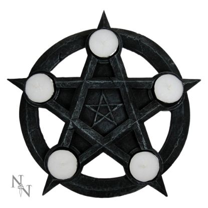 Picture of Pentagram Tealights 26cm