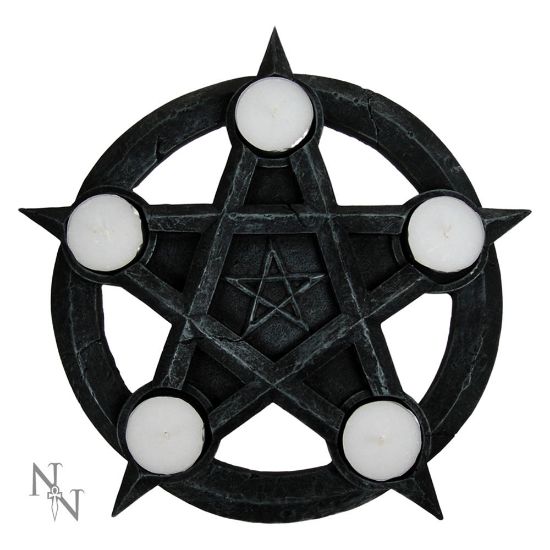 Picture of Pentagram Tealights 26cm