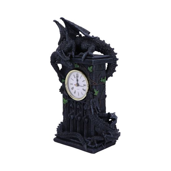Picture of Duelling Dragons Clock (26cm)
