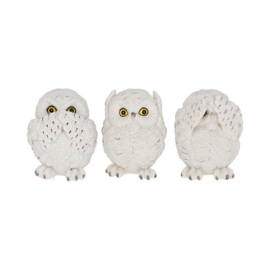 Picture of Three Wise Owls 8cm