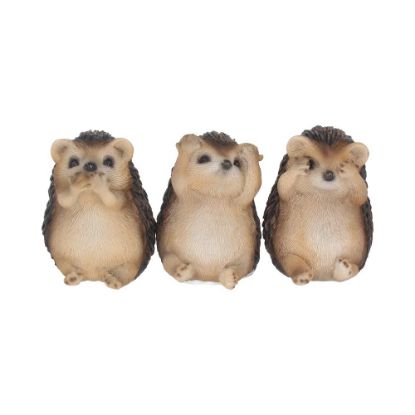 Picture of Three Wise Hedgehogs 9cm