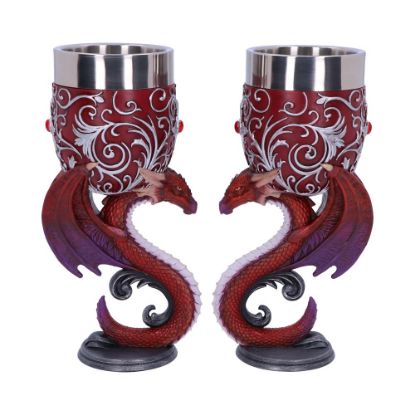 Picture of Dragons Devotion Goblets 18.5cm (Set of 2)