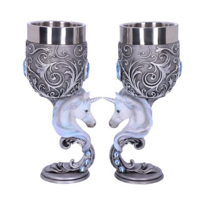 Picture of Enchanted Hearts Goblets 18.5cm (Set of 2)